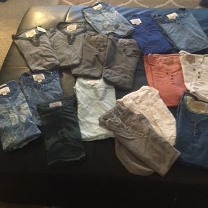 16 Lucky Brand Slub Knot T’s